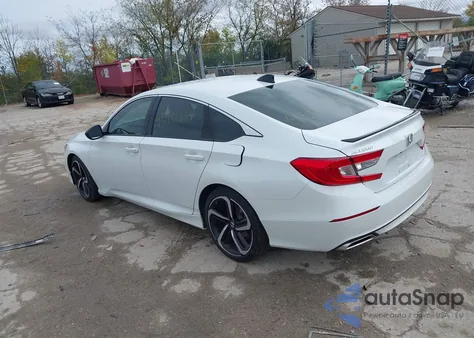 2022 Honda Accord Sport z USA, uszkodzony, nr VIN 1HGCV1F3XNA095465